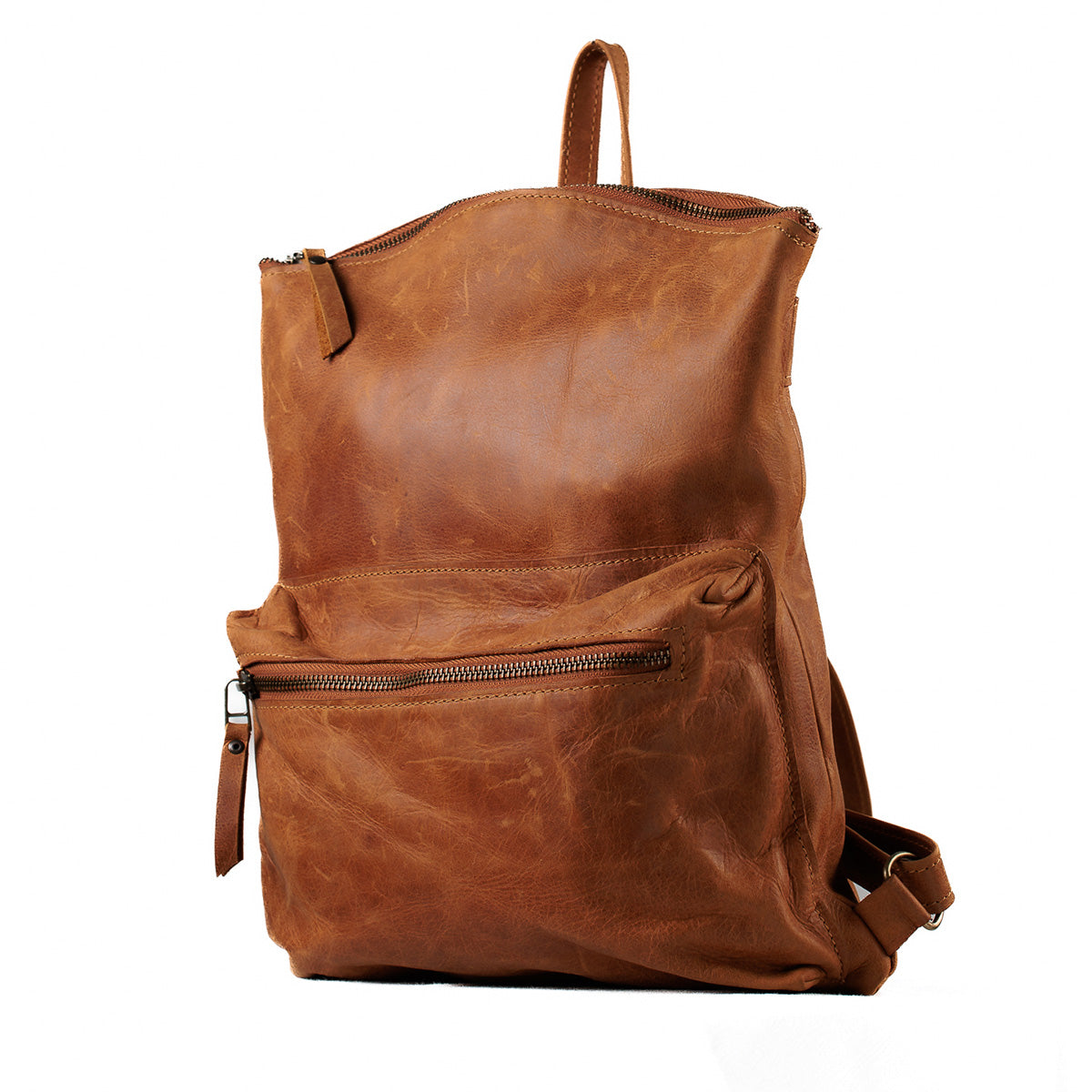 パックメン Adventure Leather Backpack Medi